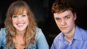 Kim Larson and Matthew Simmons of Smoke on the Mountain at Pacific Theatre